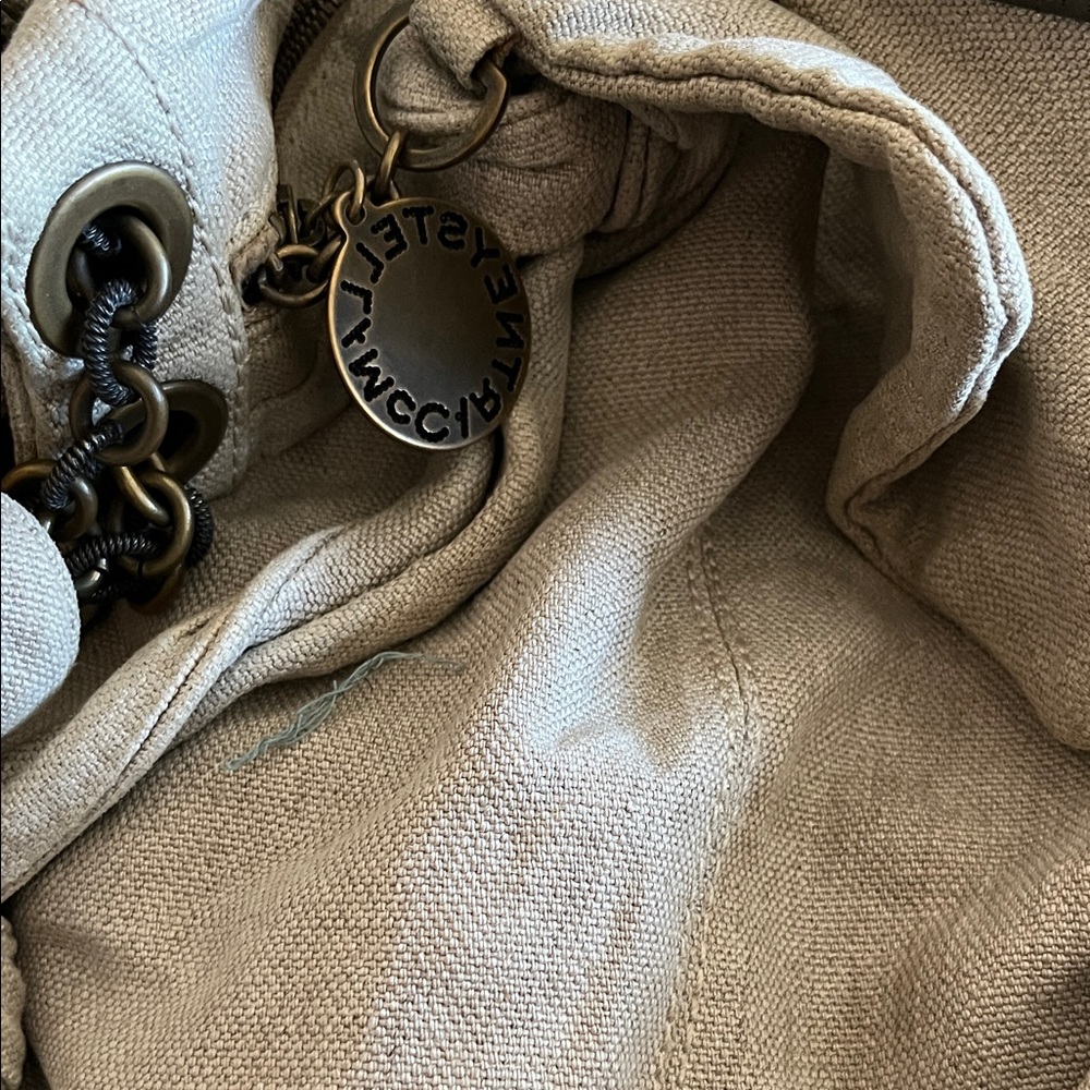 Stella McCartney Cream Shoulder Bag